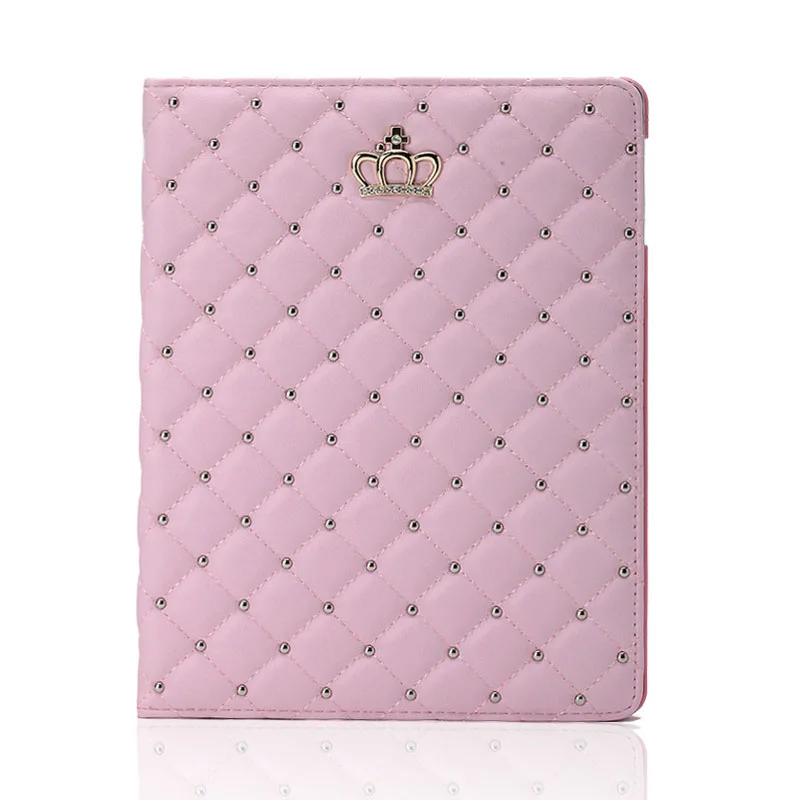

Case For Ipad Mini 1 2 3 Luxury Rhinestone Flip Breathable Cover Full Protect Stand PU Leather Case For Apple Ipad Mini 4