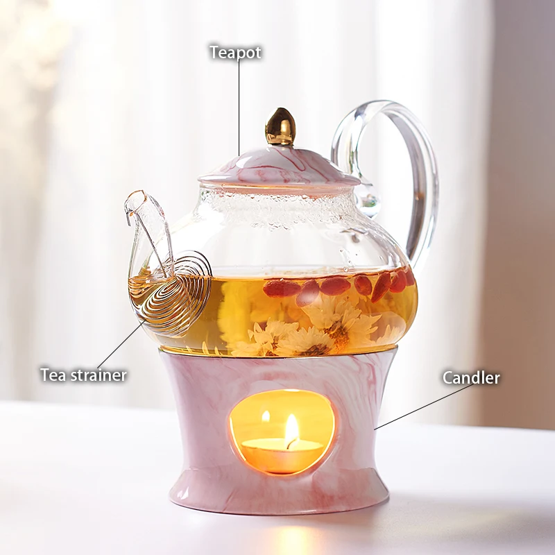 floral teapot set