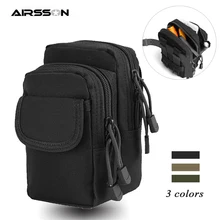 Тактическая Сумка Molle, поясная сумка на пояс, 1000D, портативная военная сумка для телефона, сумка для повседневного использования, снаряжение для охоты, аксессуары, сумки для хранения