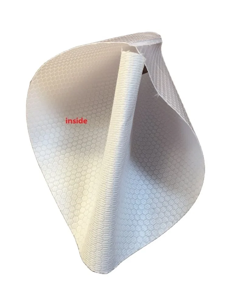 High Visibility PVC Reflective Traffic Sleeve White Reflective Cover For Road Safety Cone