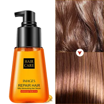 

70ml Curl Hair Essence Oil Hair & Scalp Treatment Moroccan Pure Argan Oil Hair Essential Oil for Smooth and Thick Hairs#0610y40