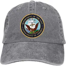 Мужская Женская бейсбольная Кепка из джинсовой ткани в морском стиле