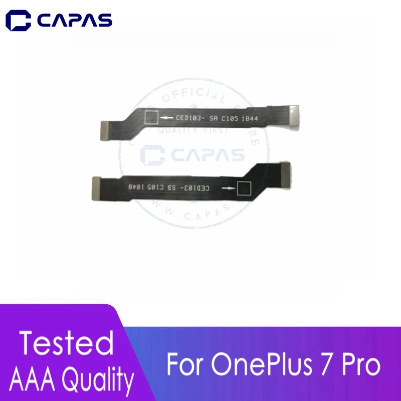 Для OnePlus 7 Pro разъём материнской платы Flex Cable для One Plus главный разъем системная
