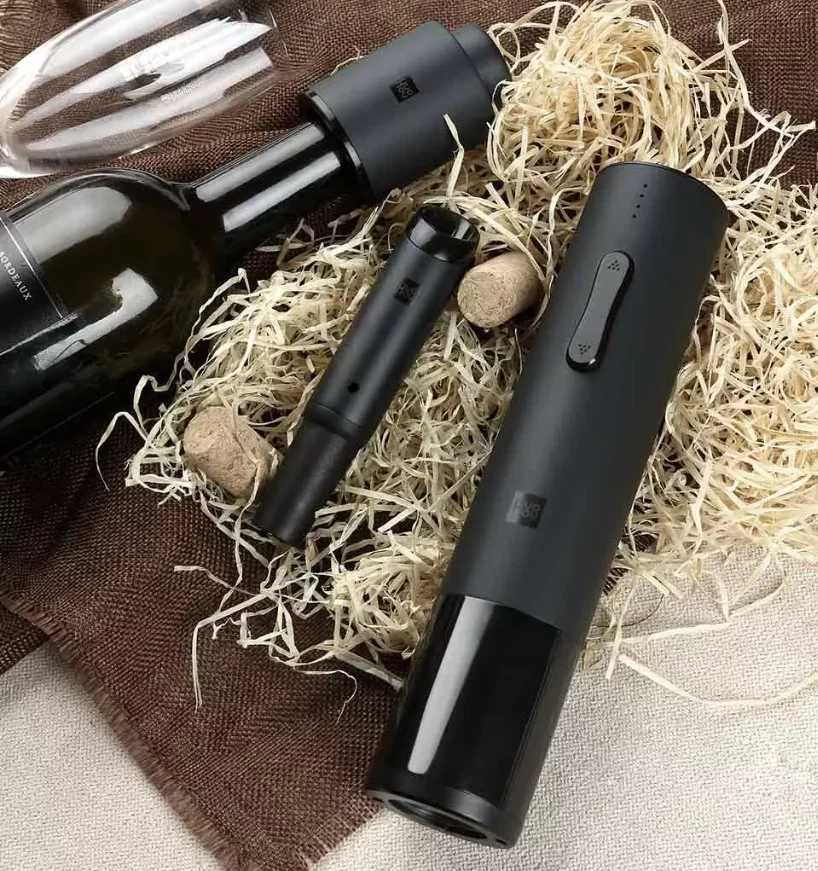 Электрический Открыватель для бутылок Xiaomi Huohou automatique rouge vin ouvre bouteille bouchon rapide décanteur