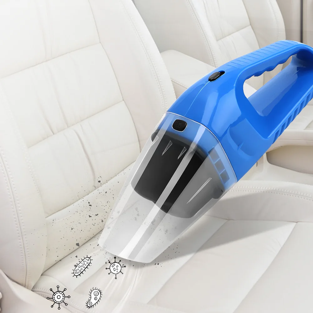 

12V Car Handheld Vacuum Cleaner Protable Vacuum Cleaning with LED Light Wet and Dry Dual Use Car Clean Accessories