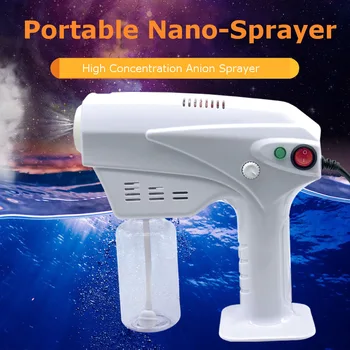 

220V Disinfection Nano-Steam Sprayer Machine Fogger 360 Sterilization Hair Spray-Gun Ultra-Fine Aerosol Water Mist Trigger Spray