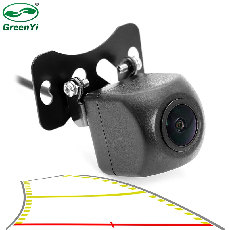 Black HD Car Front View 170° Backup Camera Reverse Backup Parking Assistance Kit 