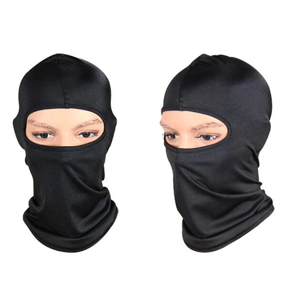 

Face Masks Motorcycle Tactical Shield Mascara Ski Full-Head Dustproof Gangster Women Balaclava Helment Inner Cover