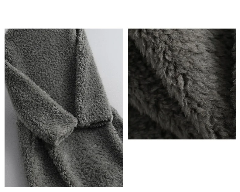 Tanie 2022 nowa zimowa marka strzyżenie owiec Pellet Fur Coat kobiety sklep