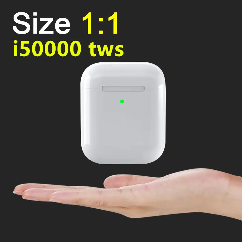 i50000 pro tws мини беспроводные Bluetooth наушники с QI зарядкой новая функция "Hey Siri" pk H1 i50000 tws phones bluetooth TWS earphone bluetooth earphone 5.0 Earphones 8D Stereo
