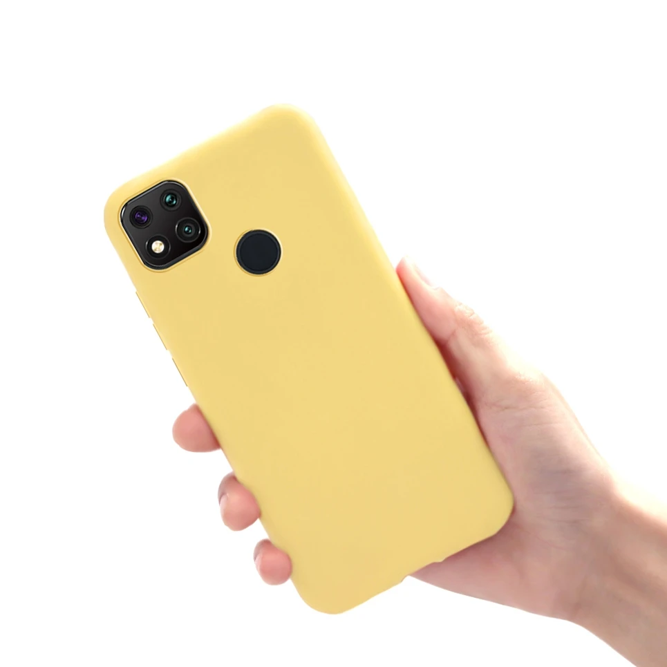 For Redmi 9C NFC 9 C Redmi9c Case Soft TPU Case For Xiaomi Redmi 9C Redmi9c NFC Candy Cover Coque For Redmi 9C 9 C NFC Shell 