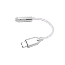 USB C DAC Headphone Adapter Portable 32bit386kHz Hifi DSD600ohm High Resistance Amplifier Type C to 3 5mm Jack Adapter ALC5686