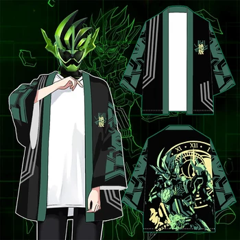 

Anime Masked Rider Kamen Rider Zero-One Ohma Zi-O Den-O DCD Cosplay Yukata Kimono Cloak Men Women Outerwear Haori Coat Tops