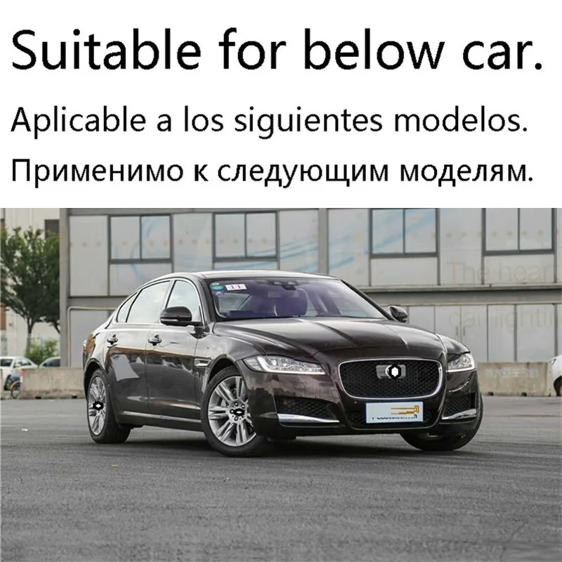 Automovil модернизированные украшения модифицированные аксессуары для укладки декоративные аксессуары для автомобиля гоночные грили 18 для Jaguar XFL