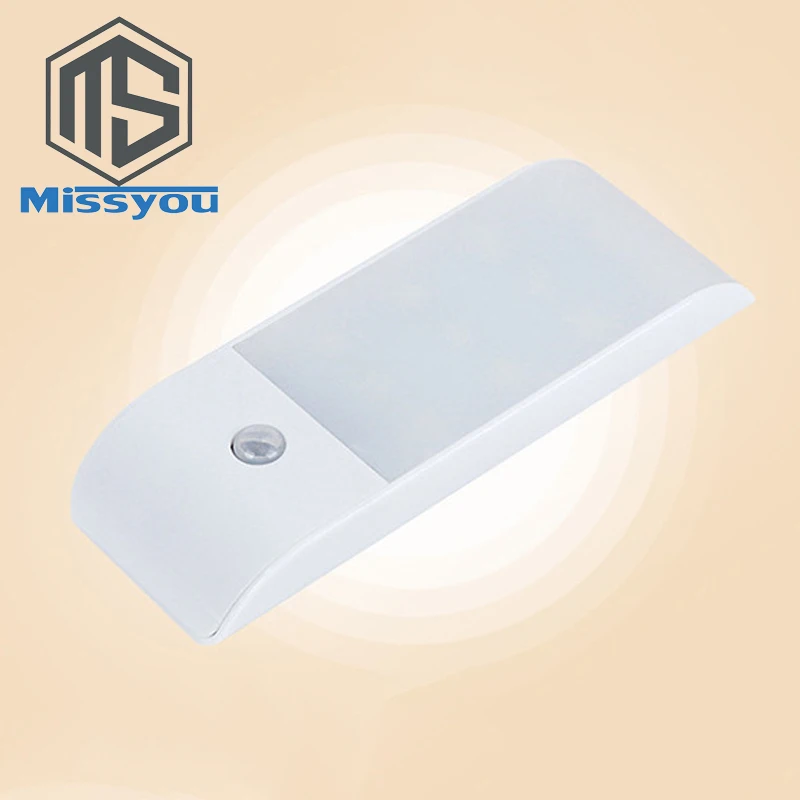 

PIR Infrared Motion Sensor USB Rechargeable 12 LED Night Light Induction Corridor Closet Wardrobe Night Lamp LED Sensor Light