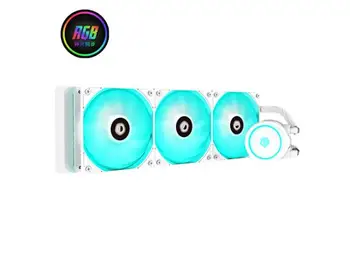 

ID-COOLING AURAFLOW X 360 RGB light effect integrated water-cooled CPU heatsink 12V synchronous multi-platform buckle