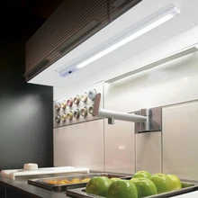 Светодиодная подсветка под шкаф ручная развертка Сенсор Ночной светильник 12v светодиодный бар светильник для Спальня, Кухня, шкаф, шкаф для одежды, Лестницы, Hallwall