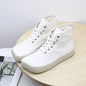 

2020 New ботинки женские Motorcycle Women Autumn Ankle Boot Wedges Rubber Platform Sexy Punk Military Ladies Shoes Botas Mujer