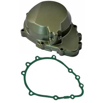 

For Kawasaki ZX6R ZX636 2003 2004 Motorcycle Crankcase With Gasket Motorbike Parts Engine Stator Cover