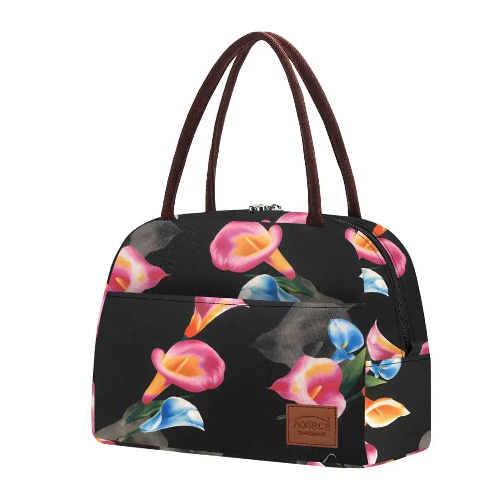 

2020Lunch Bags for Women Portable Insulated Thermal Cooler Bag Reusable Meal Prep Containers Bag for Work Picnic College Travel