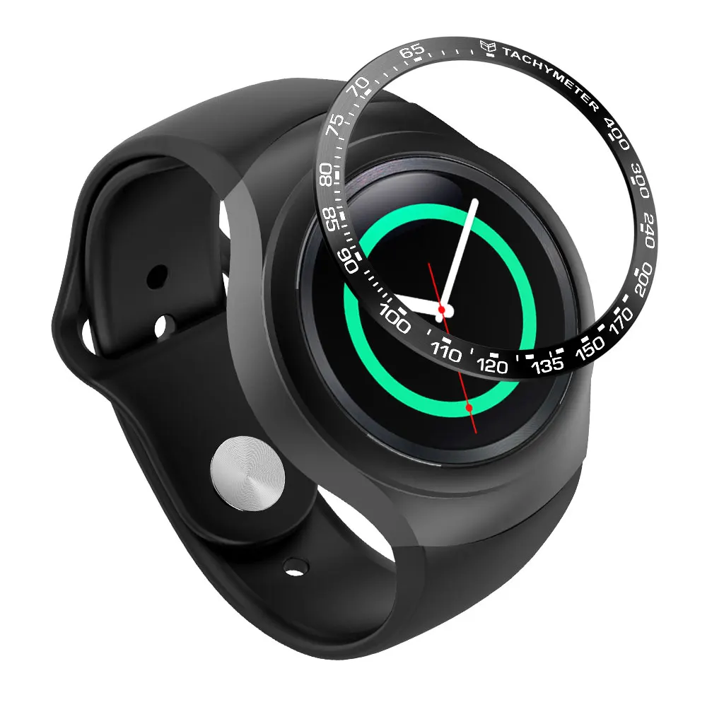 Для samsung gear S2 SM-R720 ободок кольцо Стайлинг чехол клеющаяся крышка защита от царапин Шестерня S2 Ringke ободок# B