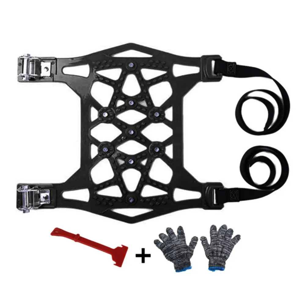 Простая установка простой зимний грузовик автомобиль снег цепь шины Противоскользящий ремень для снега грязи или песка дороги