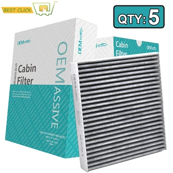 

5x Car Pollen Cabin Air Filter For Nissan Murano Teana X-Trail Infiniti FX35 FX45 Citroen C-Crosser C4 Aircross Holden Colorado