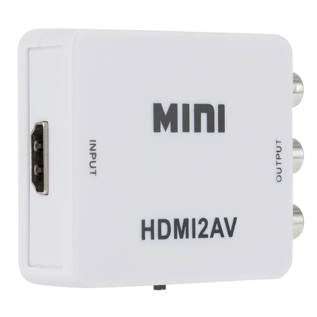 PzzPss 1080P HDMI 호환 AV 스케일러 어댑터: 완벽한 멀티미디어 경험을 위한 다목적 솔루션