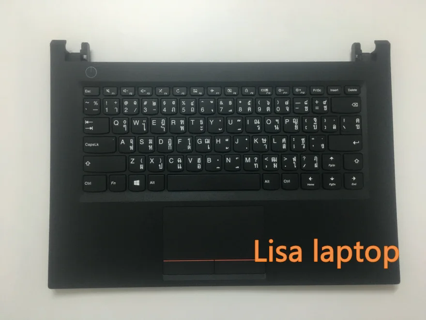Верхний чехол для lenovo Q 80t8 NFP w/KB Ti C-Cover с клавиатурой E42 black touch pad