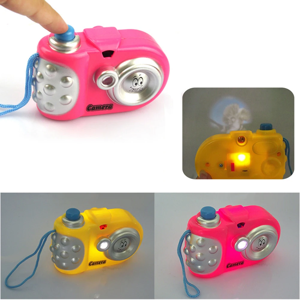 Детская забавная проекционная камера, игрушка, разнообразие, животный узор, детский познавательный светодиодный светильник, проекционная развивающая обучающая игрушка для детей