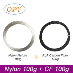 High - Strength Nylon Filament for 3D Printing - 1kg, 1.75mm (PA NE and PLACF 100g)
