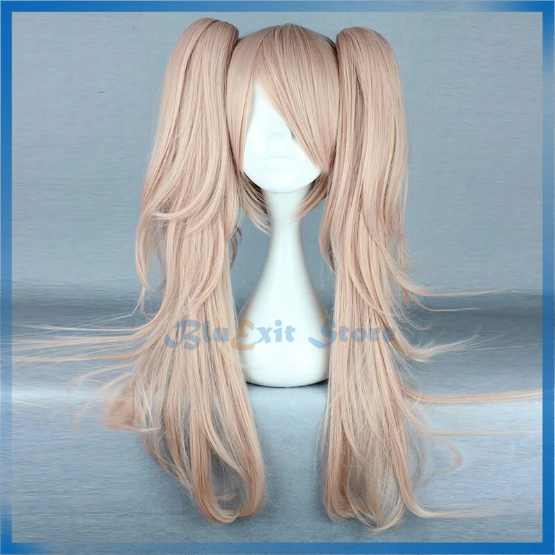 

Anime Danganronpa V3 Enoshima Junko Wig Ponytails Dangan Ronpa Killing Harmony Cosplay Hair Long Comiket Role Play