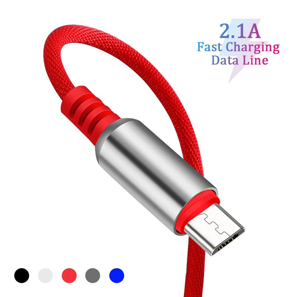 Micro usb type-C кабель для Xiaomi Redmi huawei samsung Android Micro USB мобильного телефона type C провод для быстрой зарядки