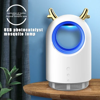 

LED Mosquito Killer Lamp UV Night Light USB Insect Killer Bug Zapper Mosquito Trap Lantern Repellent Lamp For Dropshipper