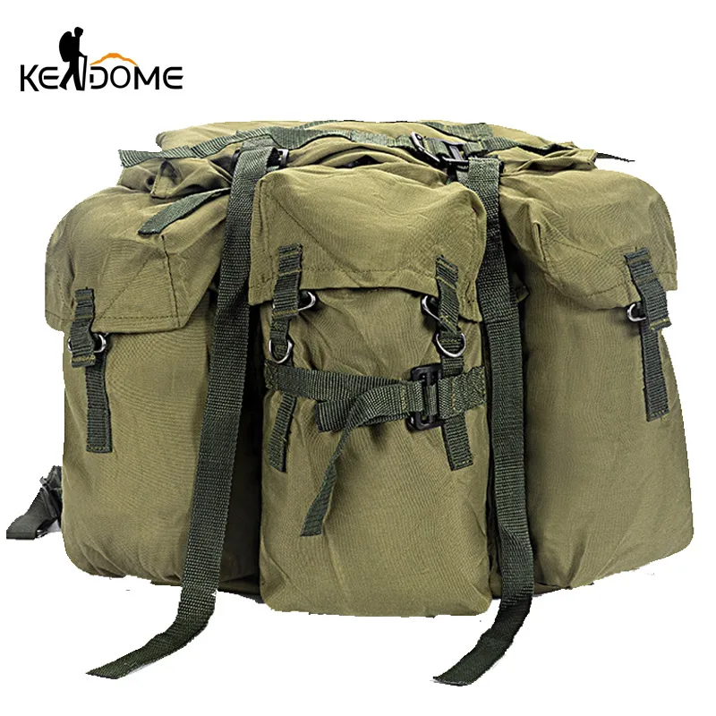 

Canvas Hiking Backpack Hunting Bag Tactical Military Rucksack Camouflage Army Camping Pack Commute Travel Outdoor Sport XA180D