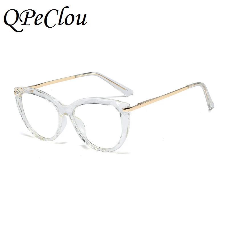 QPeClou Lxury TR90, оправа для очков, женские сексуальные очки кошачий глаз, женские оптические прозрачные оправы для очков, женские очки Oculos De Grau