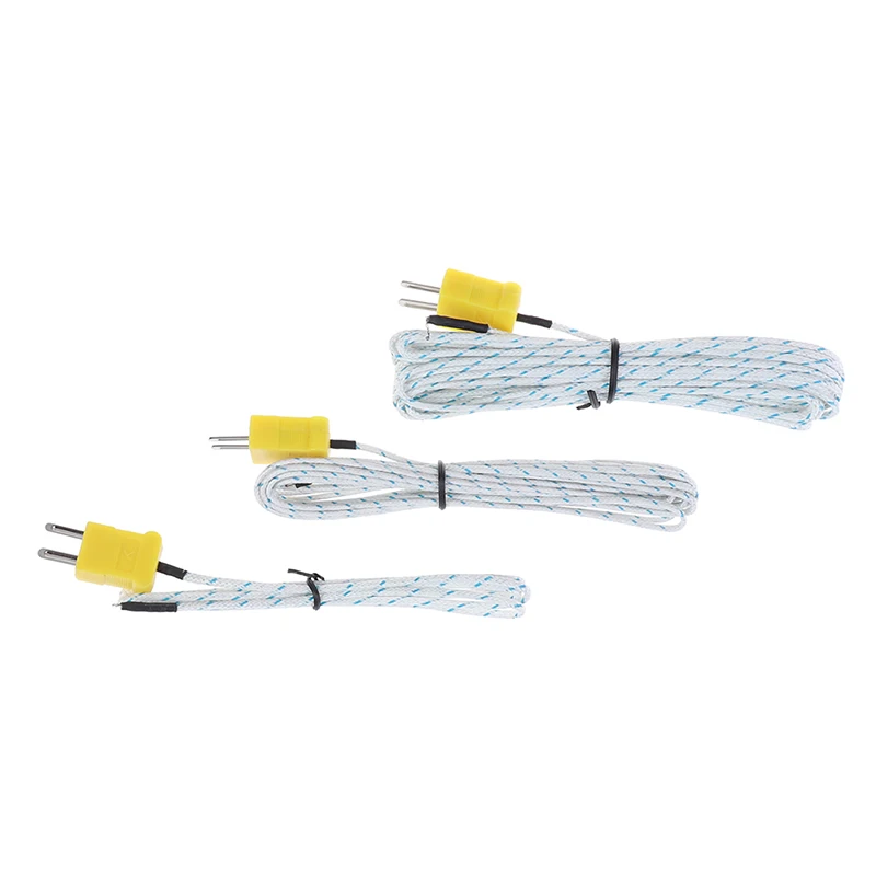 1/3/5M K Type Thermometer Line Test Length Wire Temperature Thermocouple Sensor Probe Tester Line Multimeter Tester temperature sensor thermometer hygrometer hygrometer thermometer digital thermometer temperature and humidity meter food thermometer infrared thermometer refrigerator thermometer soldering iron thermometer plastic thermometer bbq thermometer