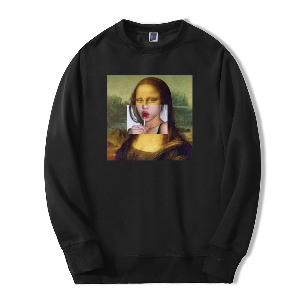 Funny Sweatshirt Mona Lisa Printed Sweatshirts Mens Hoodies 2019 Spring Winter Hoodie Men Bodywarmer Fitness fashion Tracksuit Funny Sweatshirt Mona Lisa Printed Sweatshirts Mens Hoodies 2019 Spring Winter Hoodie Men Bodywarmer Fitness fashion Tracksuit