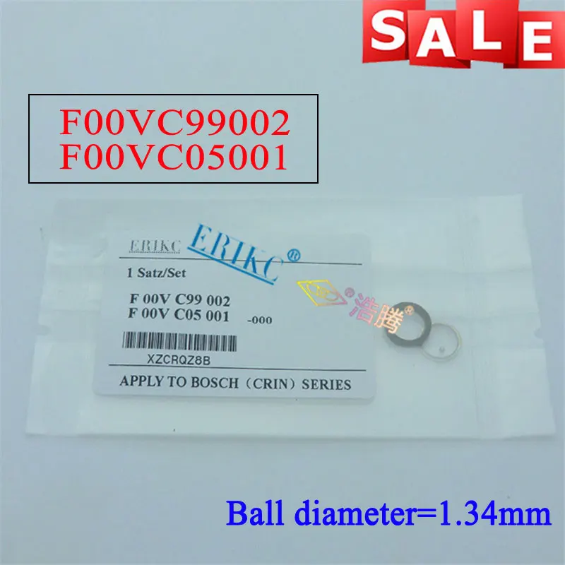 ERIKC injector steel ball repair kits F00VC99002 F00VC05001 for Bosch 120 series
