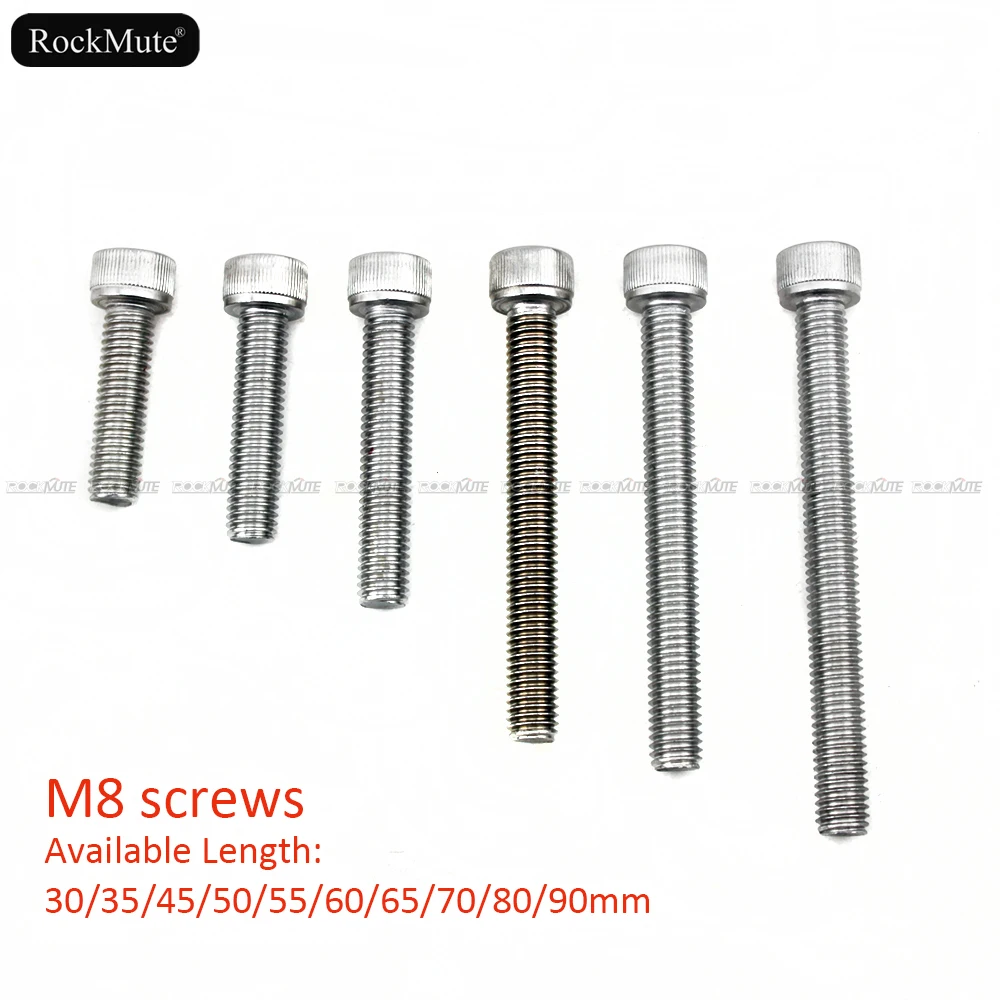 

8mm Hexagon Hex Socket Cap Head Bolt Screw M8 30mm/35mm/45mm/50mm/55mm/60mm/65mm/70mm/80mm/90mm Long A2-70 304 Stainless Steel