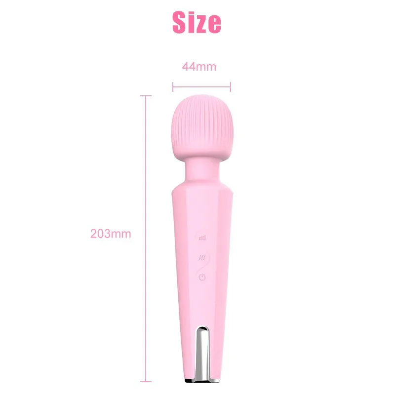 Большой фаллоимитатор вибратор Av палка G Spot интимные игрушки для женщин usb