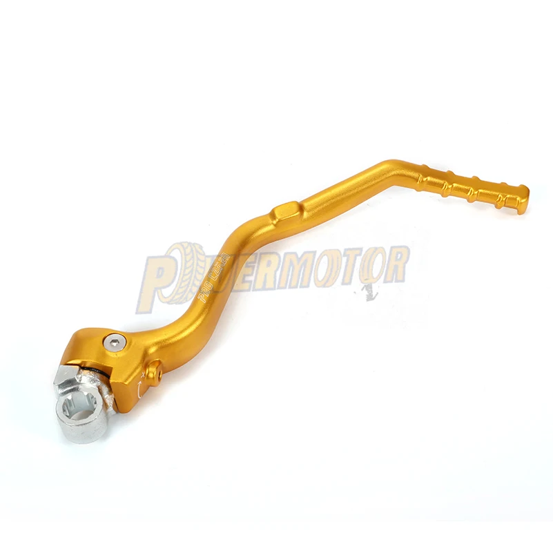 PowerMotor Aluminum CNC Forged Lever Pedal Arm Kick Start For SUZUKI RMZ450 RMZ 450 2008 2009 2010 2011-2016 Motocross Dirt Bike