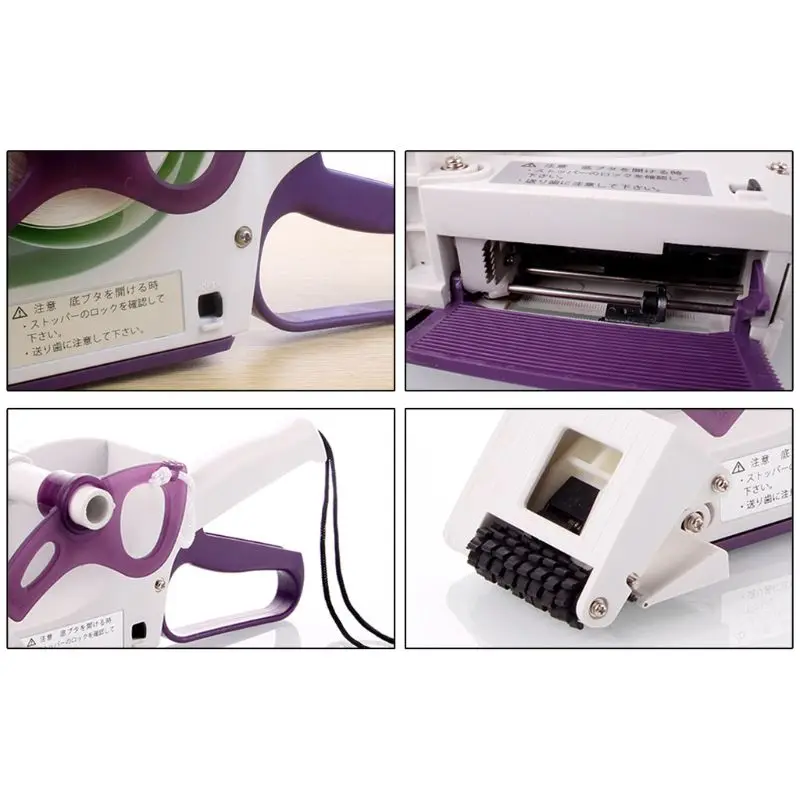 

Semi-automatic Round Bottle Manual Packing Labeling Machine Handle Pricing Tag Adhesive Sticker Square Code 72XF
