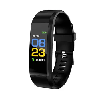 

115Plus Color Screen Heart Rate Sleep Monitoring Smart Bracelet Movement Step Information Push sport Bracelet