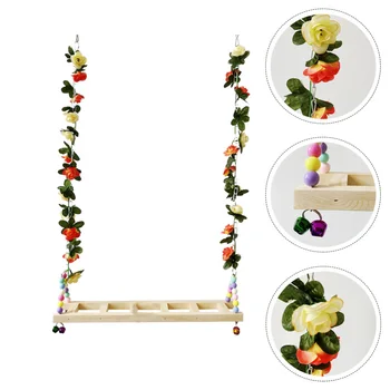 

1pc Delicate Creative Pet Supply Playing Swing Parrot Swing Bird Toy for Pet Bird