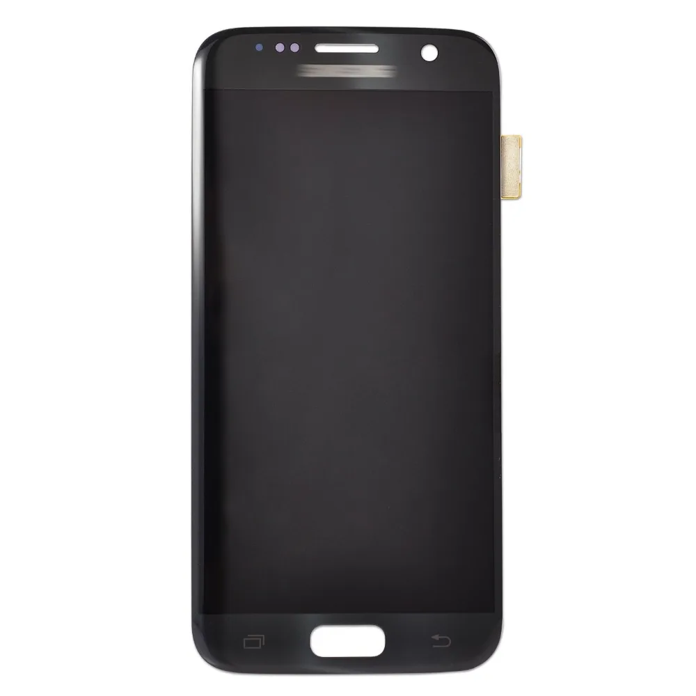 5,1 ''Супер AMOLED lcd с рамкой для SAMSUNG Galaxy S7 плоский дисплей G930 G930F сенсорный экран дигитайзер