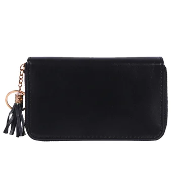 

Nail Art Printing Mold Bag Multifunctional Storage Pouch Practical Nail Stamping Plate Bag for Women Girls Ladeis (Rosy)