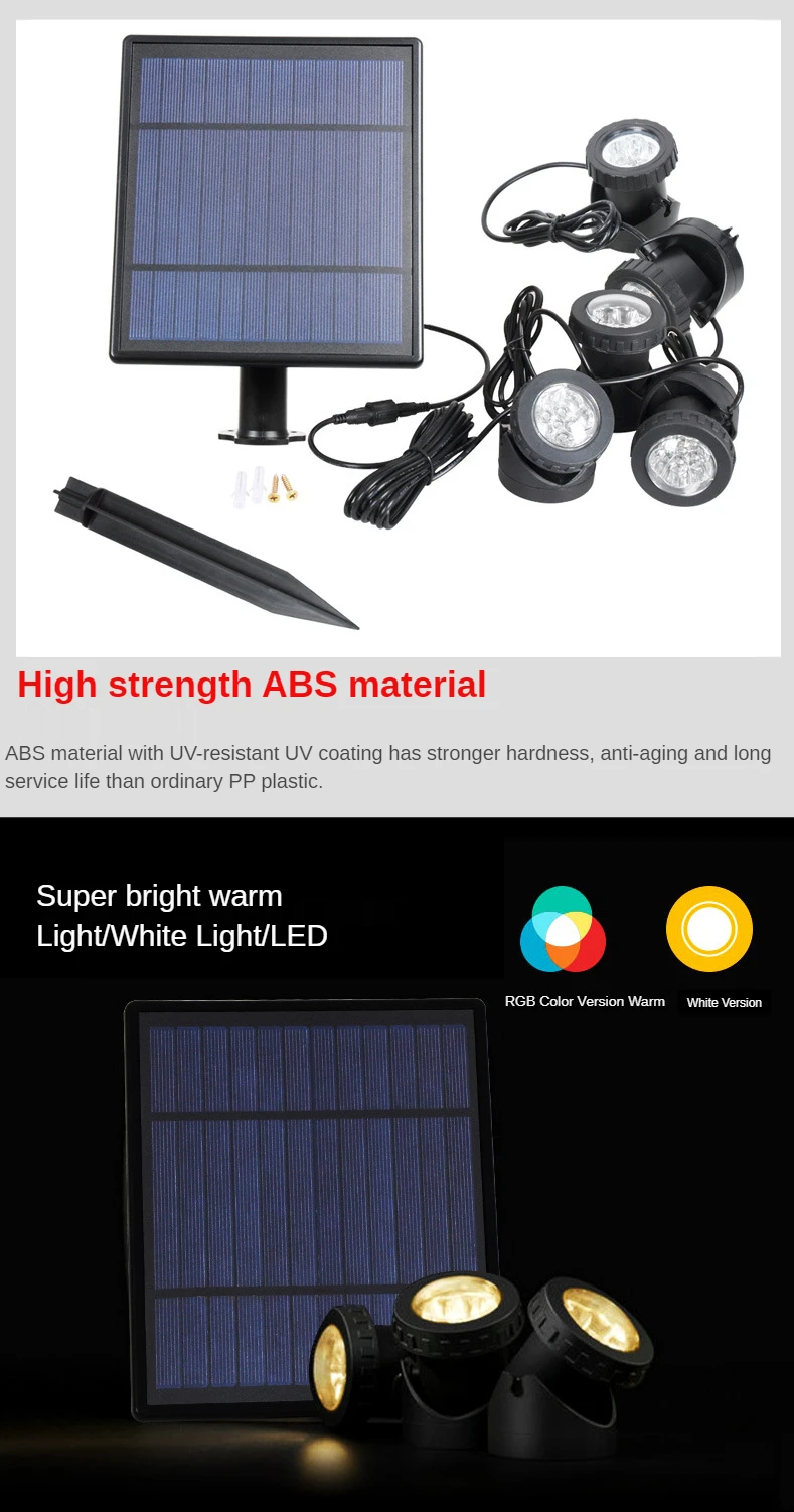 Luzes à Prova Escurecido para Jardim Lagoa Água Subaquática Submersível Fonte Luz Ip68 Paisagem Multi-cor Pode Ser Quintal Spotlight Dip68 Led 14 Luzes para lago, à prova d'água, submersível,