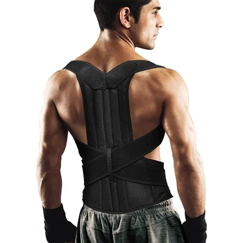 

Posture Corrector for Men and Women Back Posture Brace Clavicle Support Stop Slouching and Hunching Adjustable Back Trainer