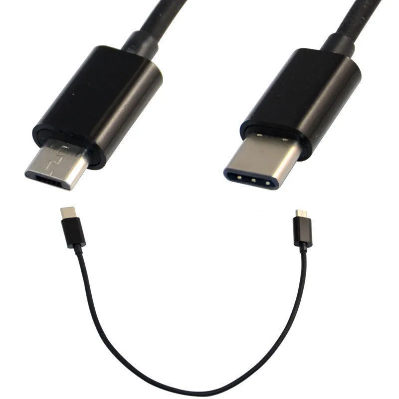 Кабель для передачи данных для мобильного телефона usb3.1 type-c на USB 2,0 micro 5P 0,25 m
